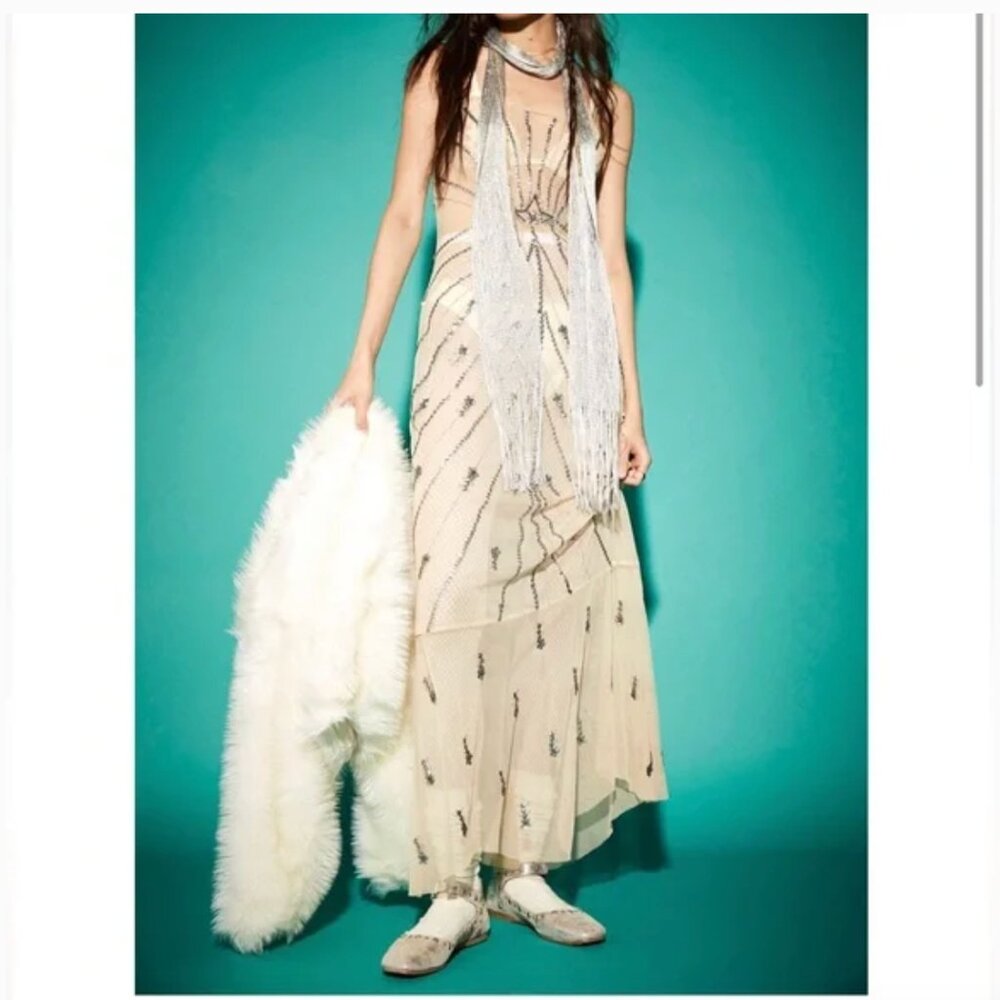 FREE PEOPLE BALI CHANDELIER SLIP XS